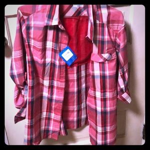 BNWT women's columbia long sleeved shade shirt